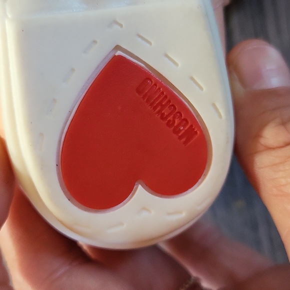 Moschino l pink shoes l baby l size 4 l baby shoe l designer l flat l soft peach - Picture 7 of 8